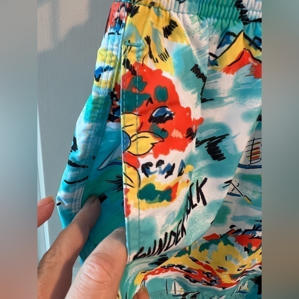 SUNDEK STRETCH WAIST SWIM TRUNKS REPREVE NWT - Picture 5 of 15